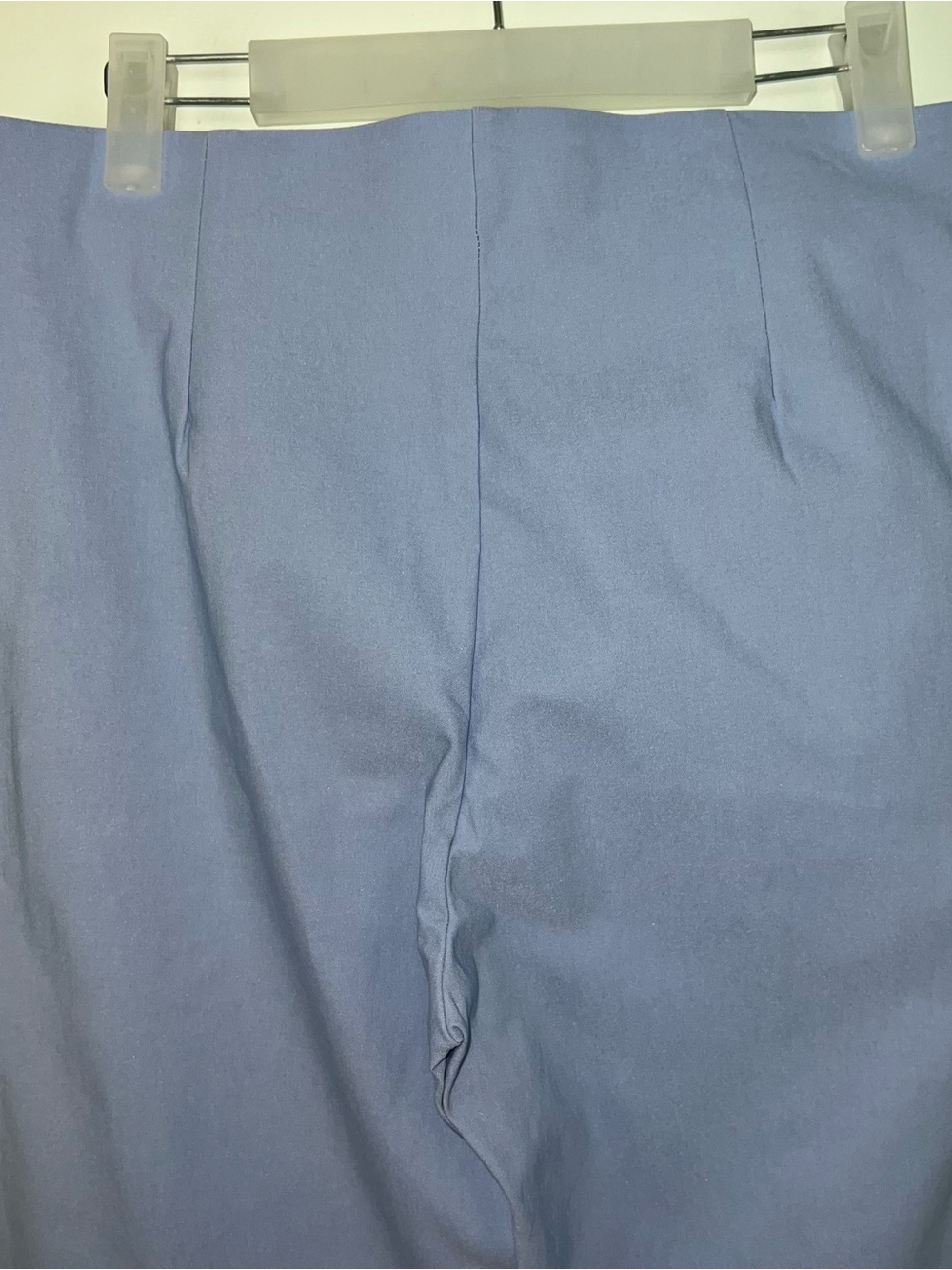 Gretchen Scott Light Blue Periwinkle Ankle Pants Women’s Medium Preppy Stretch - Picture 8 of 12